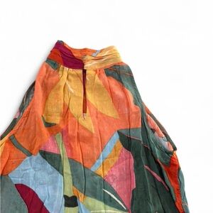 Christian Siriano Multicolor Fabric Detail